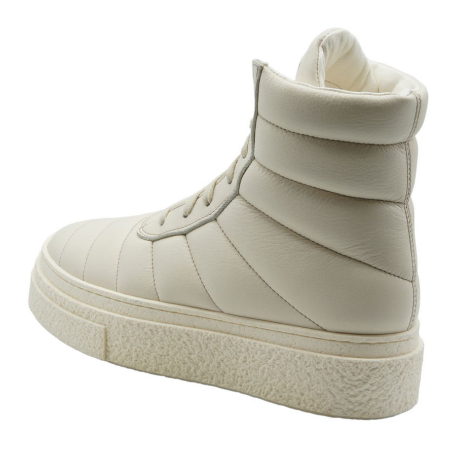 Padded Leather Sneakers W111